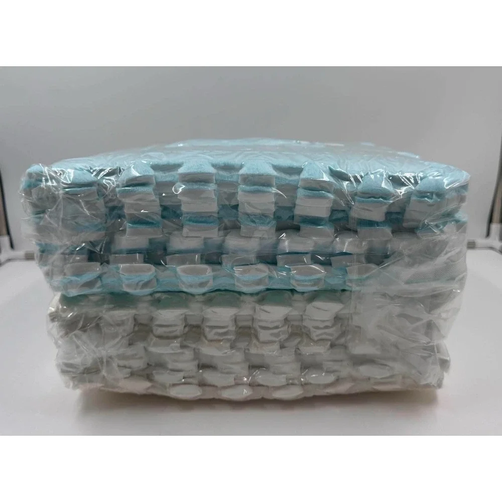 20pcs Plush Puzzle Foam Floormat 11.8x11.8‎ Soft Interlocking Carpet Tiles